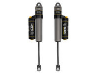 ICON 2021-2025 Ford F-150 4WD/F-150 Tremor, 0-2" Lift, Rear, V.S. 2.5 Aluminum Series Shock Absorbers, Piggyback Reservoir w/ CDCV, Pair