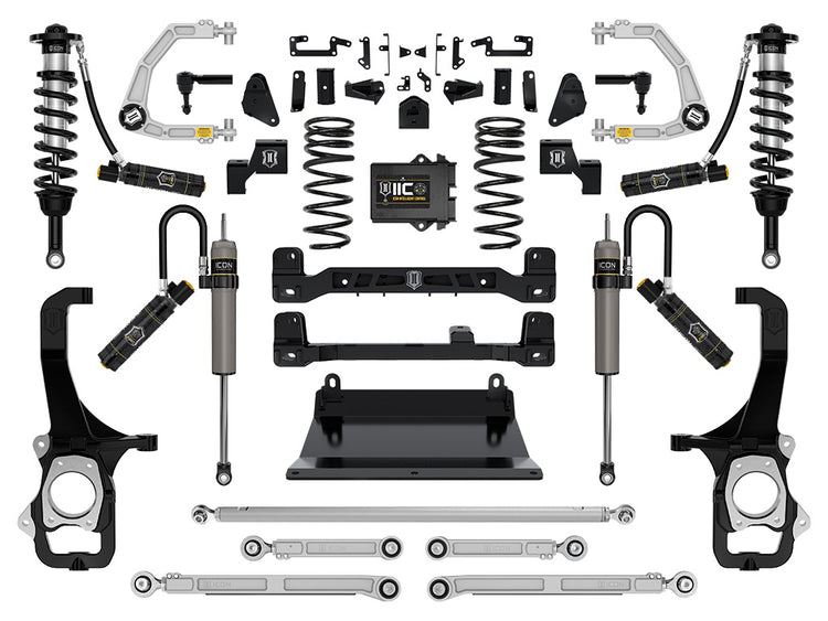 ICON 2022-2024 Toyota Tundra, 6" Lift, Stage 9 Suspension System, Billet