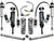 ICON 2010-2024 Toyota 4Runner/2010-2014 Toyota FJ Cruiser, 0-3.5" Lift Stage 5 Suspension System, Billet UCA