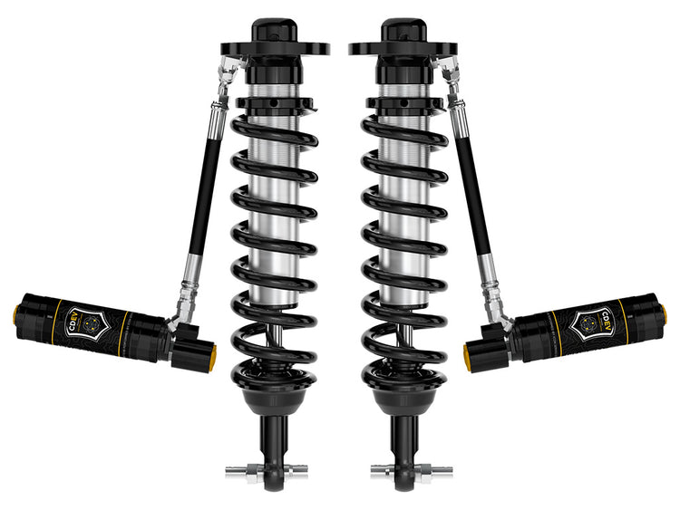 ICON 2021-2024 Ford F-150 4WD, 0-2.75" Lift, Front, V.S. 2.5 Series Coilovers, Remote Reservoir w/ CDEV, Pair