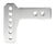 BulletProof 2.0" Aluminum Medium Duty 2" Drop/Rise Hitch - Stainless Ball