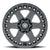 ICON Alloys Raider, Satin Black, 17 x 8.5 / 6 x 5.5, 0mm Offset, 4.75" BS