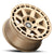 ICON Alloys Compass, Satin Brass, 17 x 8.5 / 6 x 135, 6mm Offset, 5" BS