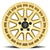 ICON Alloys Journey, Gloss Gold, 17 x 8 / 5 x 100, 38mm Offset, 6" BS