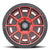 ICON Alloys Victory, Satin Black w/Red, 17 x 8.5 / 6 x 5.5, 0mm Offset, 4.75" BS