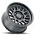 ICON Alloys Anza, Satin Black, 17 x 8.5 / 5 x 5.5, 0mm Offset, 4.75" BS