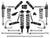 ICON 2024-2025 Toyota Tacoma 1.25-3" Lift, Stage 13 Suspension System, Billet, Overland Rear Springs