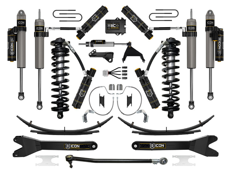 ICON 2023-2025 Ford F-250/F-350 Super Duty 4WD, 4-5.5" Lift, Stage 9 Coilover Conversion System w/ Radius Arms & Expansion Packs