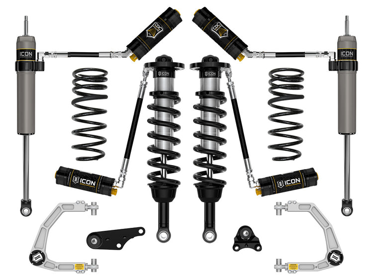 ICON 2024-2025 Toyota Tacoma 1.25-3" Lift, Stage 5 Suspension System, Billet, Triple Rate Rear Springs