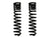 ICON 2023-2025 Ford F-250/F-350 Super Duty 4WD, Diesel, 4.5" Lift, Front, Dual Rate Coil Spring Kit
