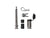 BulletProof 5/8" Locking Pin, 3-Pack Keyed Alike