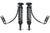 ICON 2014 Ford F-150 2WD, 1.75-2.63” Lift, Front, V.S. 2.5 Series Coilover Kit, Remote Reservoir w/ CDCV