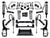 ICON 2022-2024 Toyota Tundra, 6" Lift, Stage 8 Suspension System, Billet