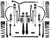 ICON 2020-Up Jeep Gladiator, 2.5" Lift, Stage 7 Suspension System, Tubular UCA