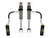 ICON 2011-2026 Chevrolet Silverado/GMC Sierra 2500/3500 HD, 0-3.5” Lift, Front, V.S. 2.5 Aluminum Series Shock Absorbers, Remote Reservoir w/ CDCV, Pair