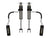 ICON 2011-2026 Chevrolet Silverado/GMC Sierra 2500/3500 HD, 0-3.5” Lift, Front, V.S. 2.5 Aluminum Series Shock Absorbers, Remote Reservoir, Pair