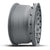 ICON Alloys Hammer Pro, Charcoal, 17 x 8.5 / 6 x 5.5, 25mm Offset, 5.75" BS