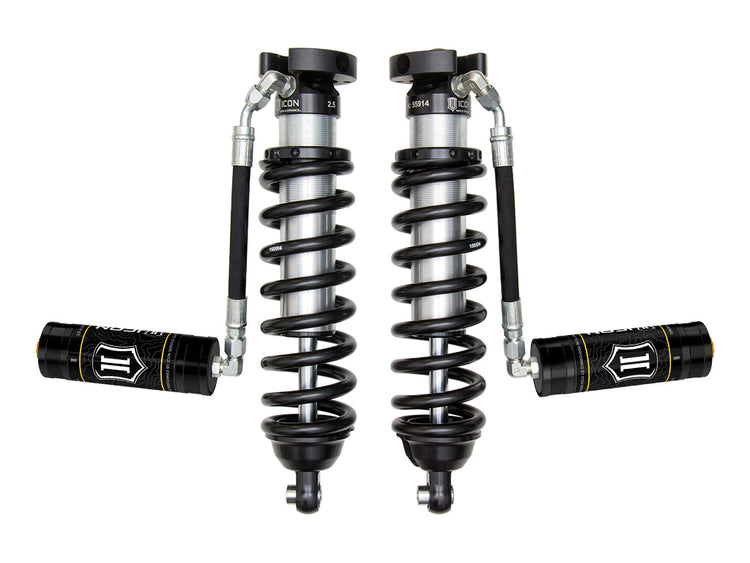 ICON 1996-2004 Toyota Tacoma, 0-3" Lift, Front,V.S. 2.5 Series Coilover Kit, Extended Travel, Remote Reservoir