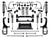 ICON 2022-2024 Toyota Tundra, 6" Lift, Stage 7 Suspension System, Billet, CDCV