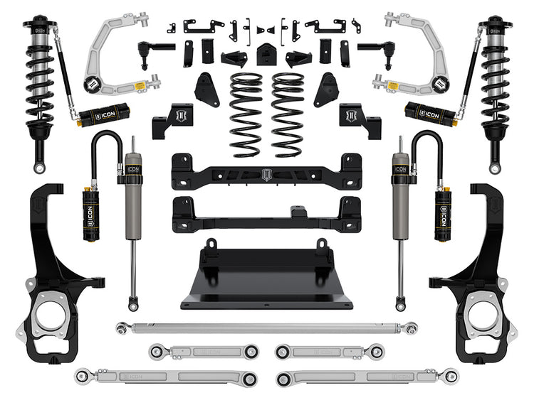 ICON 2022-2024 Toyota Tundra, 6" Lift, Stage 7 Suspension System, Billet, CDCV