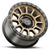 ICON Alloys Hulse, Satin Bronze w/ Gloss Black Lip & Bolts, 18 x 9 / 5 x 150, 25mm Offset, 6" Backspace