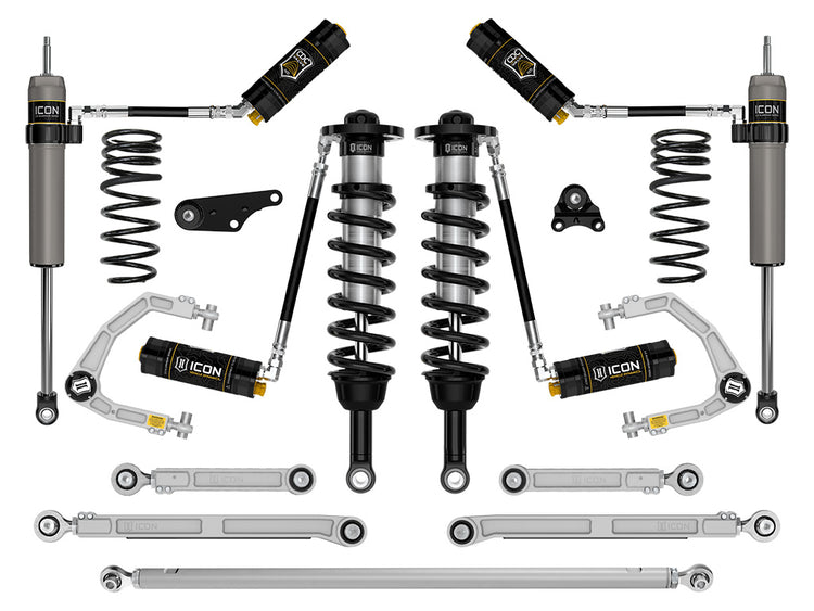 ICON 2024-2025 Toyota Tacoma 1.25-3" Lift, Stage 11 Suspension System, Billet