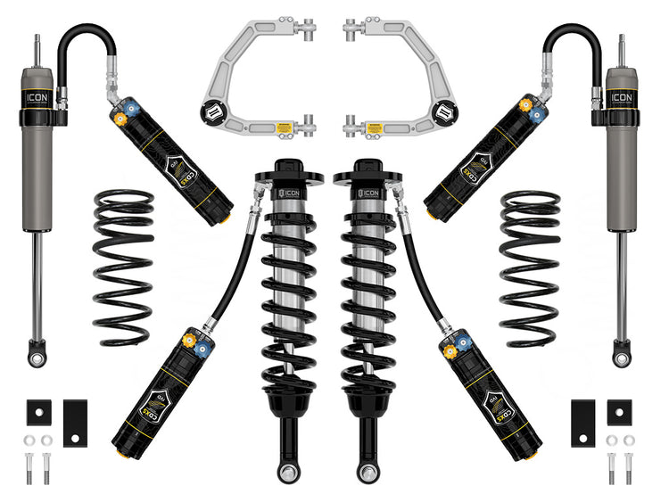 ICON 2023-2025 Toyota Sequoia, 3-4.5" Lift, Stage 9 Suspension System, Billet, CDXS