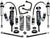ICON 2003-09 Lexus GX470, 0-3.5" Lift, Stage 5 Suspension System, Tubular UCA