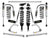 ICON 2025-2026 Toyota 4Runner 4WD, 1.25-3" Lift, Stage 4 Suspension System, Billet