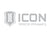 ICON Vehicle Dynamics Standard Logo Sticker, Silver, 12” Wide