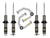 ICON 2021-2026 Ford Bronco, HOSS 2.0 Package, 0-2" Lift, Stage 2 Suspension System, Billet