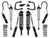 ICON 2025-2026 Toyota 4Runner 4WD, Hybrid, 2.25-3" Lift, Stage 1 3.0 Suspension System w/ CDXS, Tubular