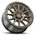 ICON Alloys Cajon, Satin Bronze w/ Gloss Black Lip, 20 x 9 / 6 x 5.5, 16mm Offset, 5.625" BS