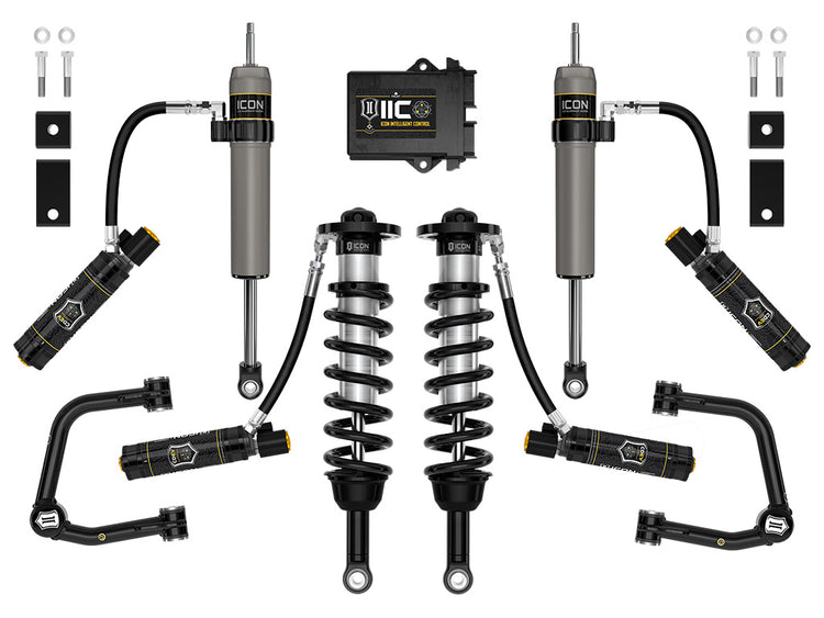 ICON 2022-2025 Toyota Tundra, 2-3.5" Lift, Stage 12, 2.5 Suspension System, Tubular