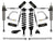 ICON 2024-2026 Toyota Tacoma 1.25-3" Lift, Stage 7 Suspension System, Billet
