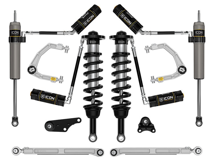 ICON 2024-2025 Toyota Tacoma 1.25-3" Lift, Stage 7 Suspension System, Billet