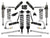 ICON 2024-2025 Toyota Land Cruiser 250 Series, 1.25-3" Lift, Stage 11 Suspension System, Billet
