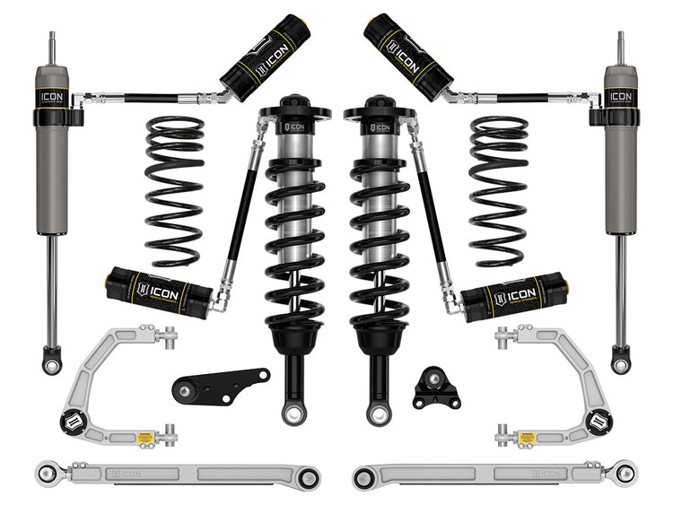 ICON 2024-2025 Toyota Tacoma 1.25-3" Lift, Stage 7 Suspension System, Billet, Triple Rate Rear Springs