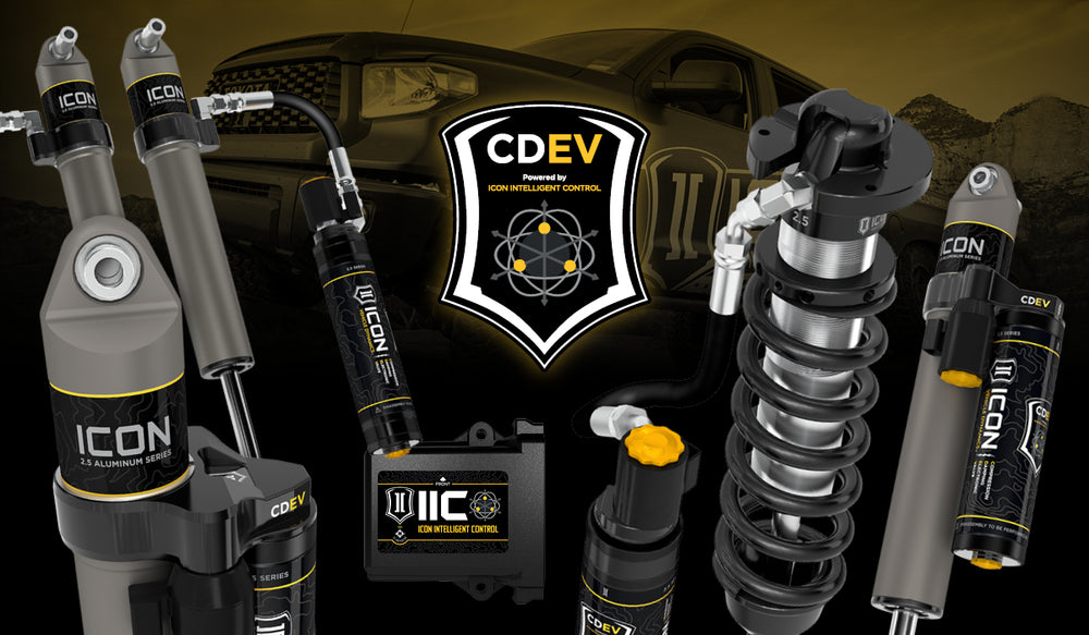 ICON electronic-damping shock components