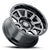 ICON Alloys Recoil, Gloss Black w/Milled Windows, 20 x 10 / 5 x 150, -24mm Offset, 4.5" BS
