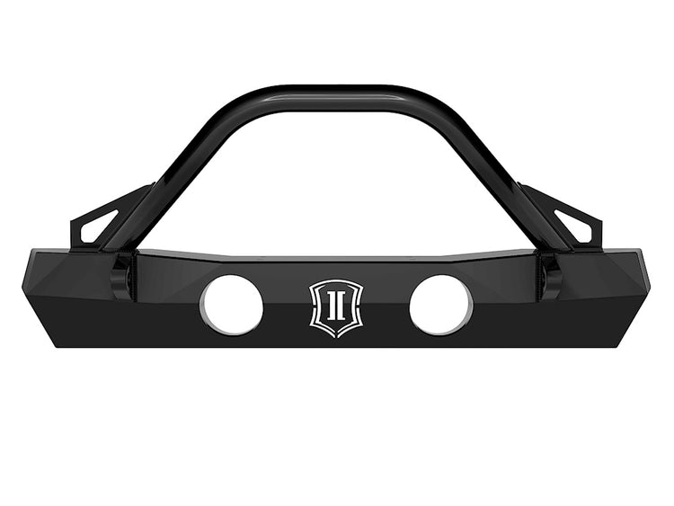 ICON Pro Series ‘18-Up JL / ’20-Up Jeep JT Front Bumper w/Bars & Tabs