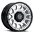 ICON Alloys Rancho, Silver Machined w/ Gloss Black Lip, 20 x 9 / 8 x 6.5, 12mm Offset, 5.5" BS