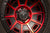 ICON Alloys Victory, Satin Black w/Red, 17 x 8.5 / 6 x 135, 6mm Offset, 5" BS