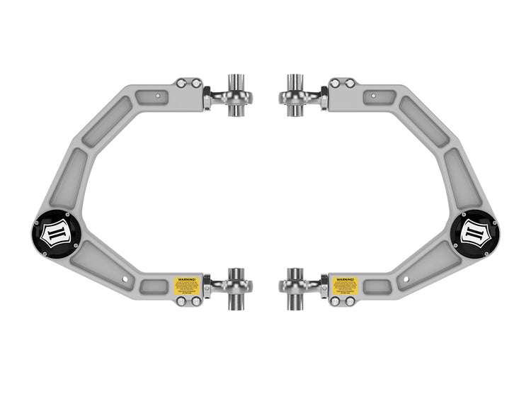 ICON 2021-2025 Ford F-150 Raptor, Billet Upper Control Arm w/ Delta Joint Pro, Kit