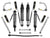 ICON 2021-2026 Ford Bronco, Sasquatch, 2-3" Lift, Stage 7 Suspension System, CDXS, Billet, Heavy Rate Rear Springs