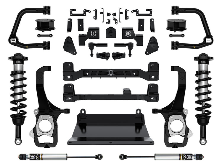ICON 2022-2024 Toyota Tundra, 6" Lift, Stage 2 Suspension System, Tubular