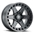 ICON Alloys Raider, Satin Black, 17 x 8.5 / 6 x 120, 0mm Offset, 4.75" BS