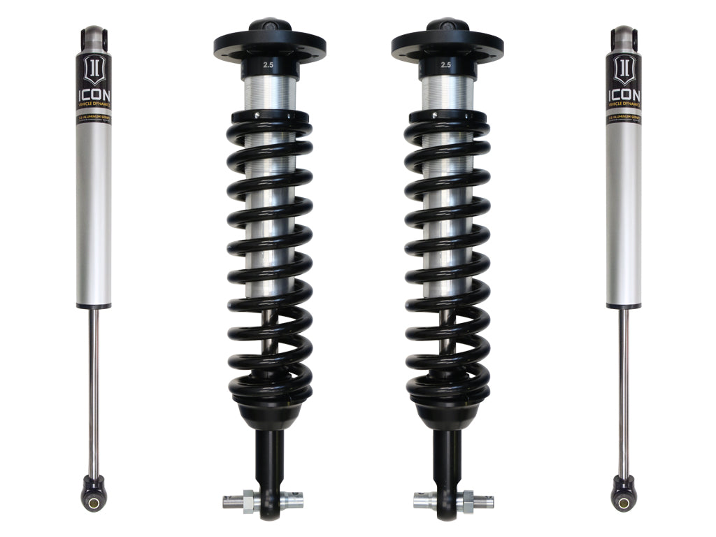 ICON Vehicle Dynamics Stage 1 Suspension System, 0-2.63" Lift (K93081) for 2015-2020 Ford F-150 (3.0L Power Stroke)
