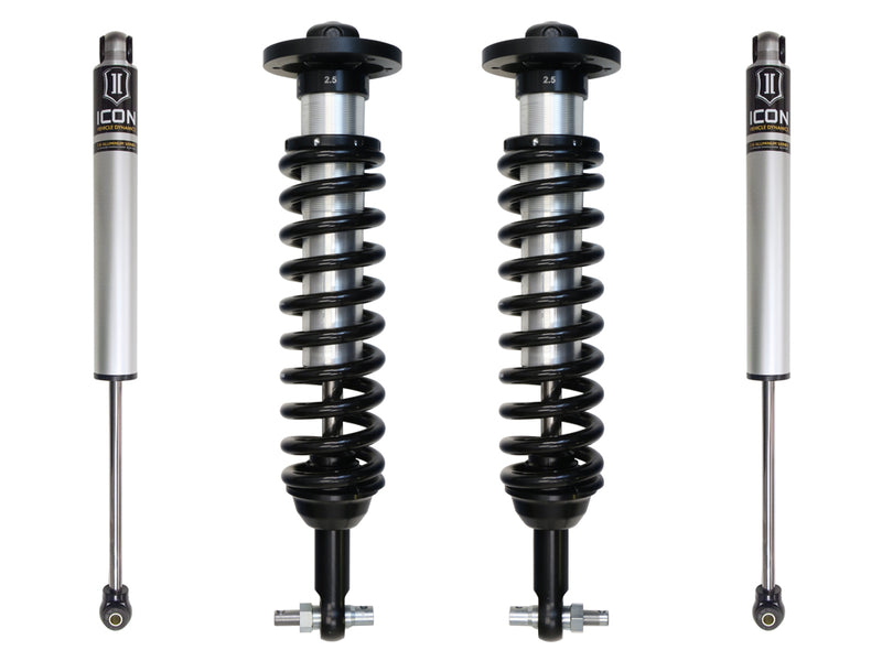 ICON Vehicle Dynamics Stage 1 Suspension System, 0-2.63" Lift (K93081) for 2015-2020 Ford F-150 (3.0L Power Stroke)