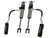 ICON 2011-2026 Chevrolet Silverado/GMC Sierra 2500/3500 HD, 0-3.5” Lift, Front, V.S. 2.5 Aluminum Series Shock Absorbers, Remote Reservoir, Pair